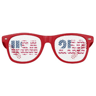 USA  250 in American Flag Party Sunglasses