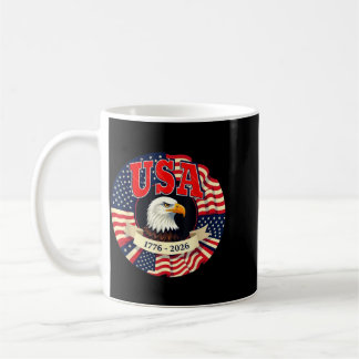 Usa 250 Patriotic Anniversary Celebration Coffee Mug