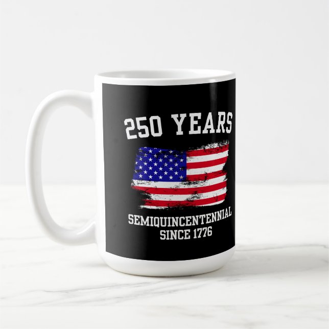 USA 250 Semiquincentennial  Coffee Mug (Left)