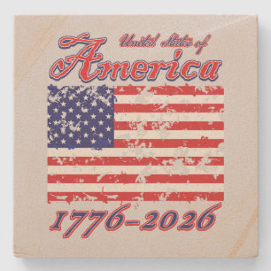 USA 250 STONE COASTER