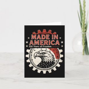 Usa 250 Years America Anniversary 250th Independen Card