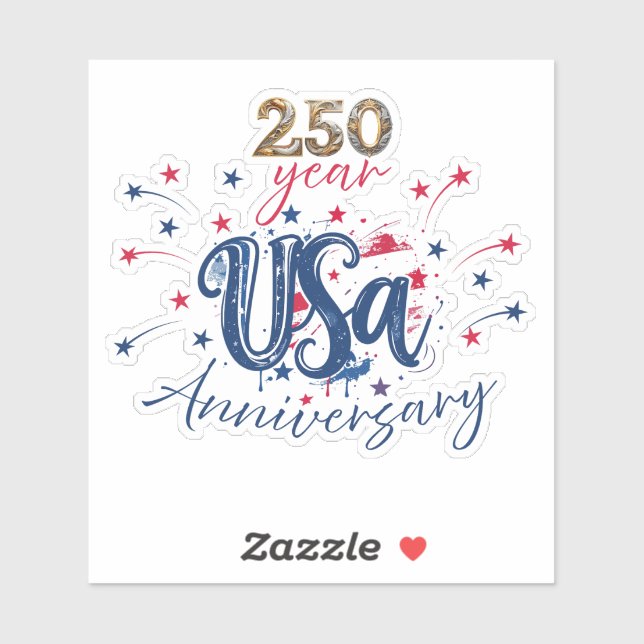 USA 250 Years anniversary (Sheet)