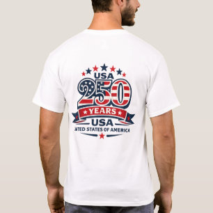 USA 250 Years Emblem T-Shirt