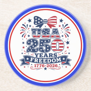 USA 250 Years Freedom 1776 - 2926 Coaster