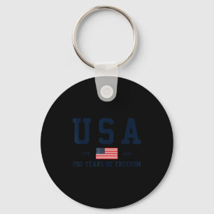 Usa 250 years of freedom 1776 2026 america's 250th key ring