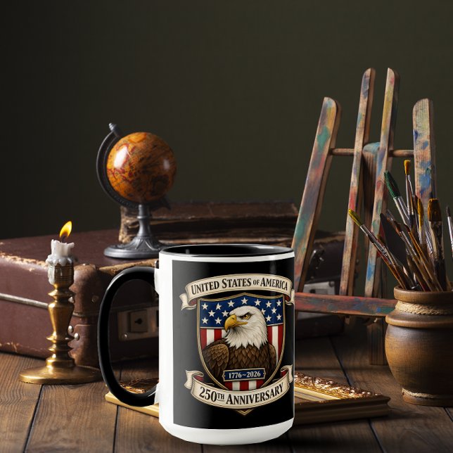 USA 250 Years of Freedom Mug (Creator Uploaded)