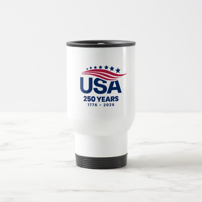 USA 250 Years Travel Mug (Center)