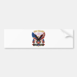 USA 250th Anniversary 1776-2026 Bumper Sticker