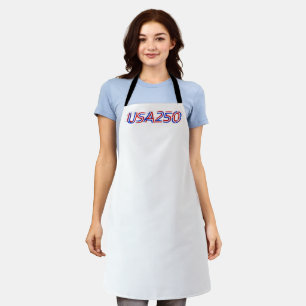 USA 250th Anniversary 1776-2026 Patriotic American Apron