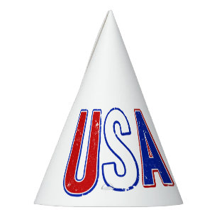 USA 250th Anniversary 1776-2026 Patriotic American Party Hat