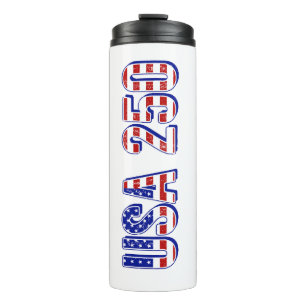 USA 250th Anniversary 1776-2026 Patriotic American Thermal Tumbler
