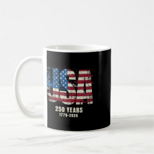 Usa 250th Anniversary 250 Years 1776-2026 Patrioti Coffee Mug