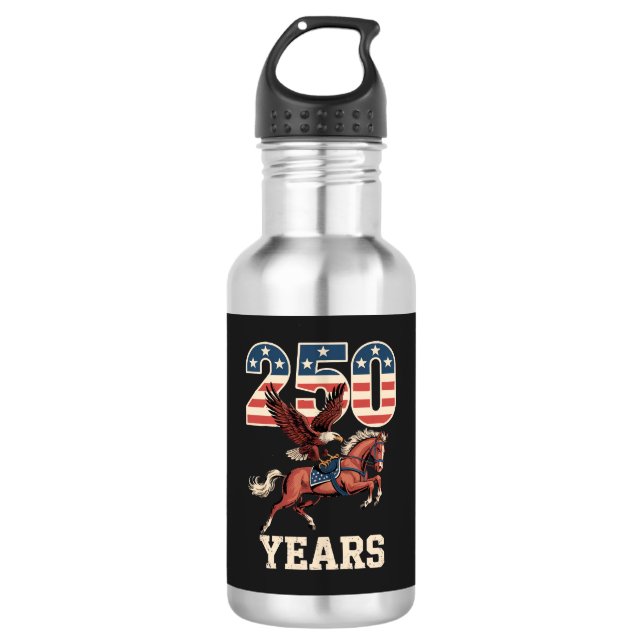USA 250th Anniversary 532 Ml Water Bottle (Front)