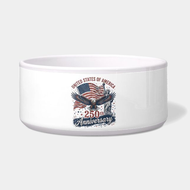 USA 250th Anniversary Bald Eagle Statue of Liberty (Front)