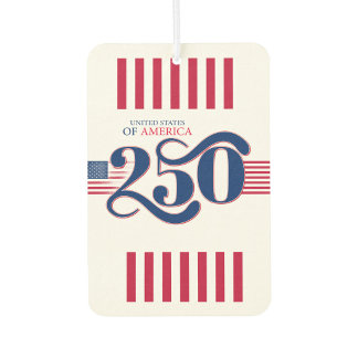 USA 250th Anniversary  Car Air Freshener