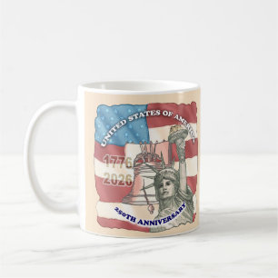 USA 250th anniversary Coffee Mug