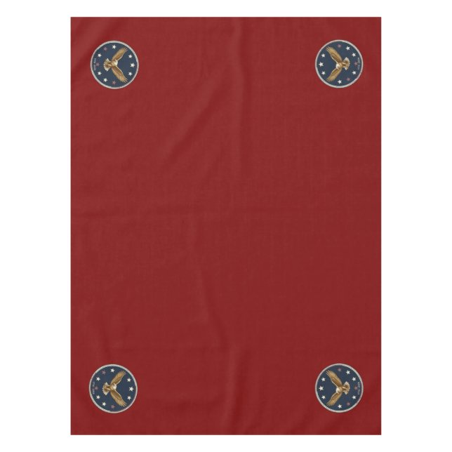 USA 250th Anniversary Cotton Tablecloth (Front)