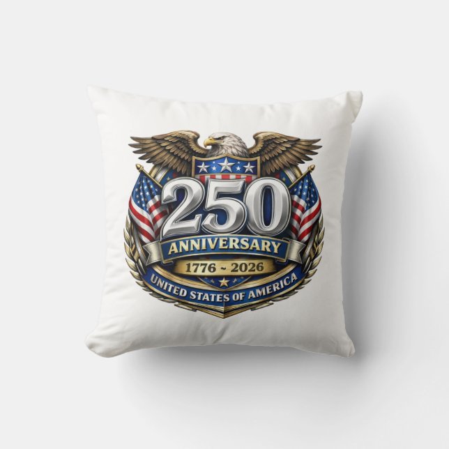 USA 250th Anniversary Cushion (Front)