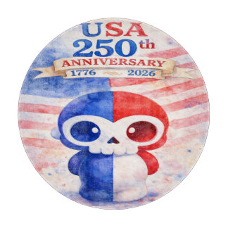 USA 250th Anniversary Cutting Board
