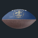 USA 250th Anniversary Golden Gate Gold design  Football<br><div class="desc">Celebrate 250 years of American independence with these striking commemorative ping pong balls honoring the historic milestone of 1776–2026. Designed to be both a functional football accessory and a meaningful decorative piece, this ball captures the pride, heritage, and enduring spirit of the United States. At the center is a beautifully...</div>