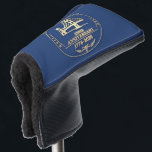 USA 250th Anniversary Golden Gate Gold design  Golf Head Cover<br><div class="desc">Celebrate 250 years of American independence with this striking commemorative golf head cover honoring the historic milestone of 1776–2026. Designed to be both a functional golf anccessory and a meaningful decorative piece, this cover captures the pride, heritage, and enduring spirit of the United States. At the center is a beautifully...</div>