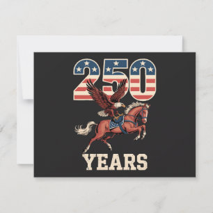 USA 250th Anniversary Invitation