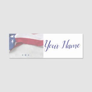 USA 250th Anniversary  Name Tag