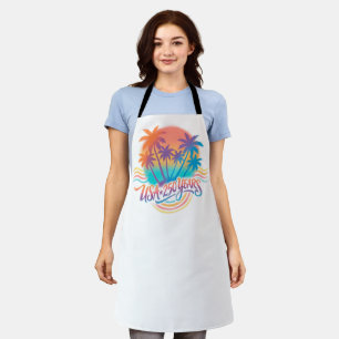 USA 250th anniversary Palm Trees Apron