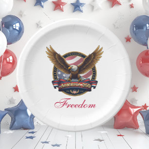 USA 250th Anniversary Party Paper Plate