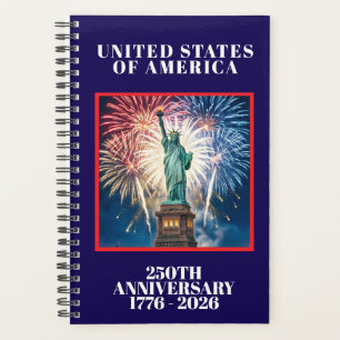 USA 250th Anniversary Patriotic Planner