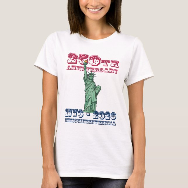 USA 250th Anniversary Semiquincentennial Shirt  (Front)