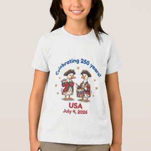 USA 250th Anniversary Souvenir,July 4 2026  Tri-Blend Shirt