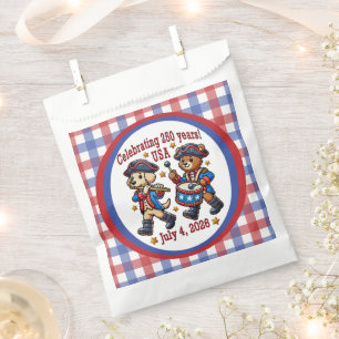 USA 250th Anniversary Souvenir - Patriotic Favour Bags