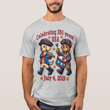 USA 250th Anniversary Souvenir - Patriotic Uniform