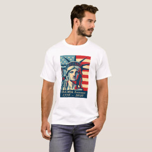 USA 250th Anniversary Statue of Liberty T-Shirt