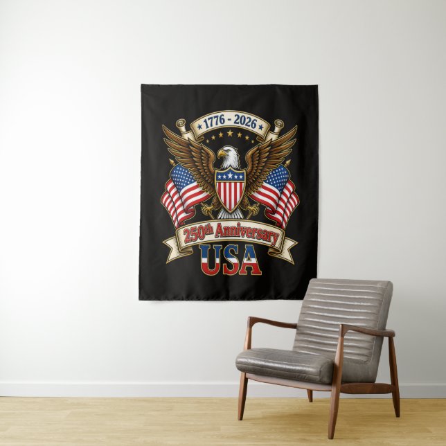 USA 250th Anniversary Tapestry (In Situ)