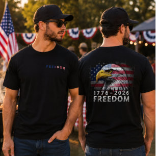 USA 250th Anniversary Vintage  Eagle 1776-2026 T-Shirt
