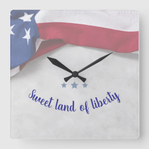 USA 250th Anniversary Wall Clock