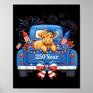 USA 250th Birthday 1776 2026 for Men Women 4th of Poster