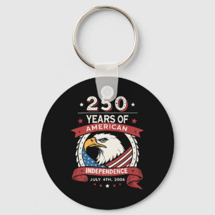 Usa 250th Celebration - 250 Years Of American Inde Key Ring
