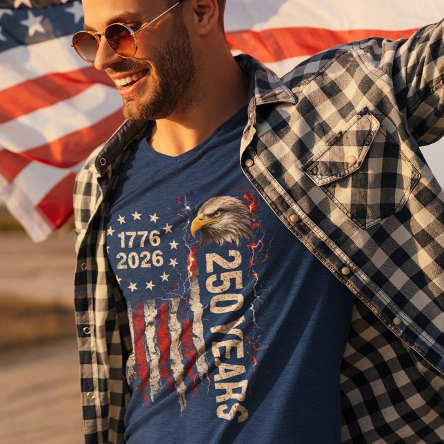 USA 250th Year Anniversary Celebration T-Shirt (Creator Uploaded)