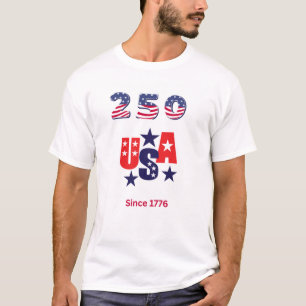 USA 250year celebration design t-shirt
