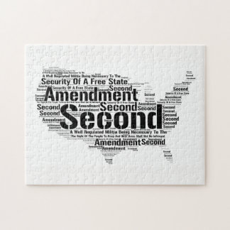 USA 2nd Amendment Jigsaw Puzzle