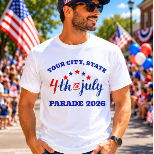 USA 4th of July Parade 2026 T-Shirt