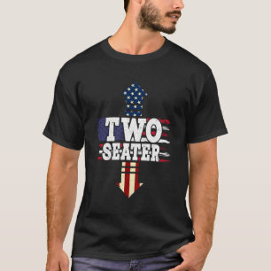 Usa 4Th Of July Py Naughty Two Seater T-Shirt