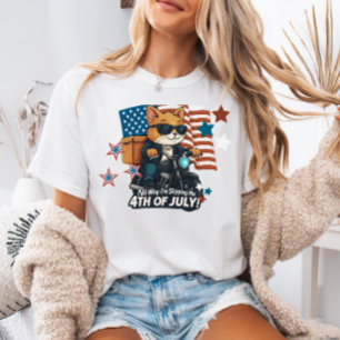 USA 4th of July Shirt, Patriotic Gift for Her T-Shirt