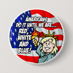 USA 7.5 CM ROUND BADGE