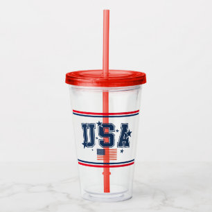 USA Acrylic Tumbler