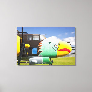 USA, Alabama, Mobile. Battleship Memorial Park, Canvas Print
