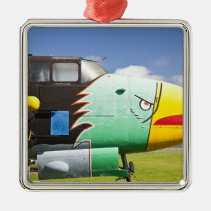 USA, Alabama, Mobile. Battleship Memorial Park, Metal Tree Decoration